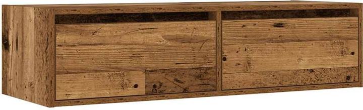 Produktbild VidaXL TV-Schrank mit LED-Leuchten Altholz-Optik 100x35,5x25 cm HiFi-Schrank