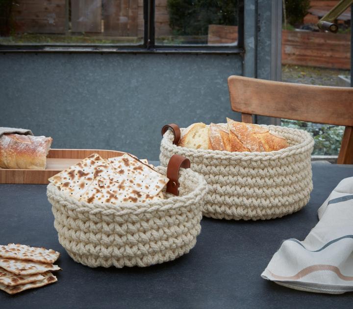 Image du produit ASA Selection ASA panier à crochet S écru 17 cm