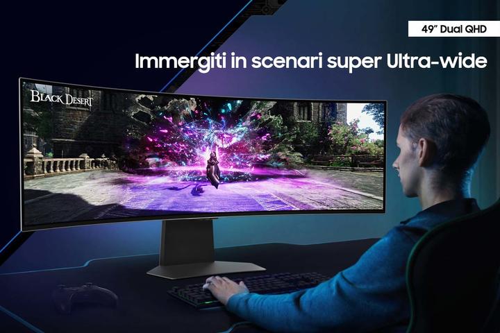 Actual product image Samsung LS49CG950SUXEN (5120 x 1440 pixels, 49")