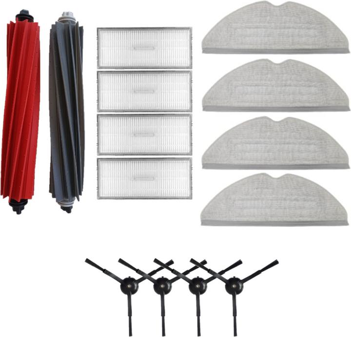 Roboparts Zubehör-Set für Roborock S8/ S8+/S8 Plus