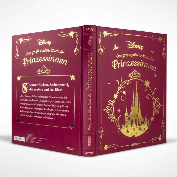 Produktbild Disney Das grosse goldene Buch der Prinzessinnen (Deutsch, Walt Disney, 2018)