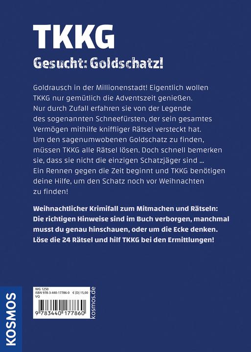Actual product image Kosmos TKKG, Gesucht: Goldschatz! (German, Beroy + San Julian|Martin Hofstetter, Comicon S.L., 2023)