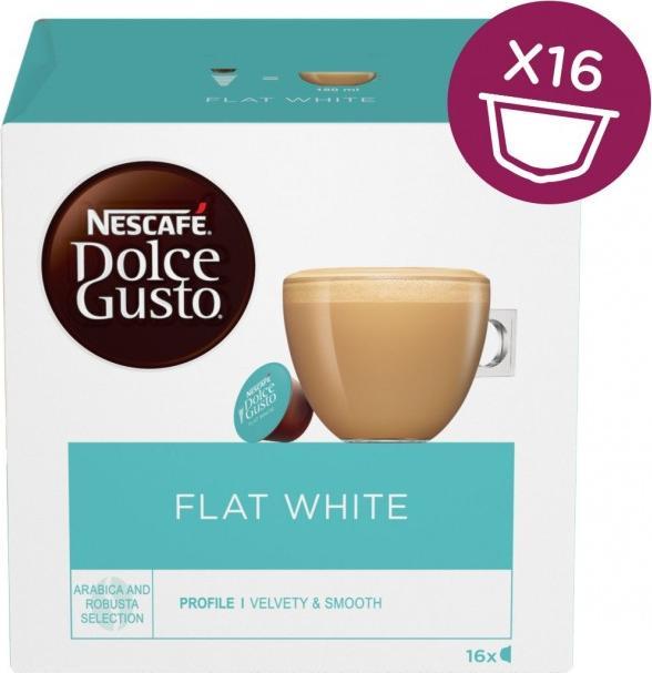 Image du produit Nescafé Dolce Gusto Blanc plat (16 x Port.)