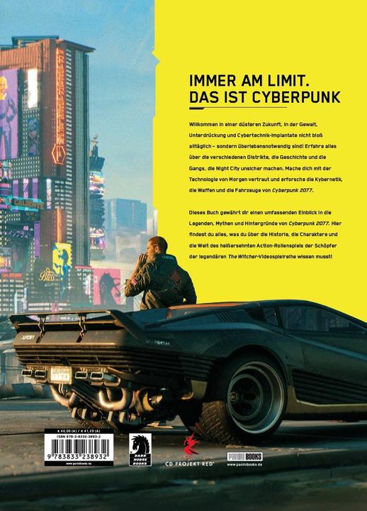 Actual product image Panini The world of Cyberpunk 2077 (DE)