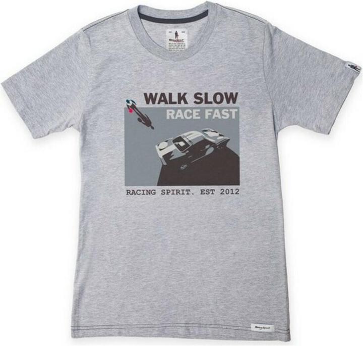 OMPHobby Herren Kurzarm-T-Shirt Walk Slow (XL)