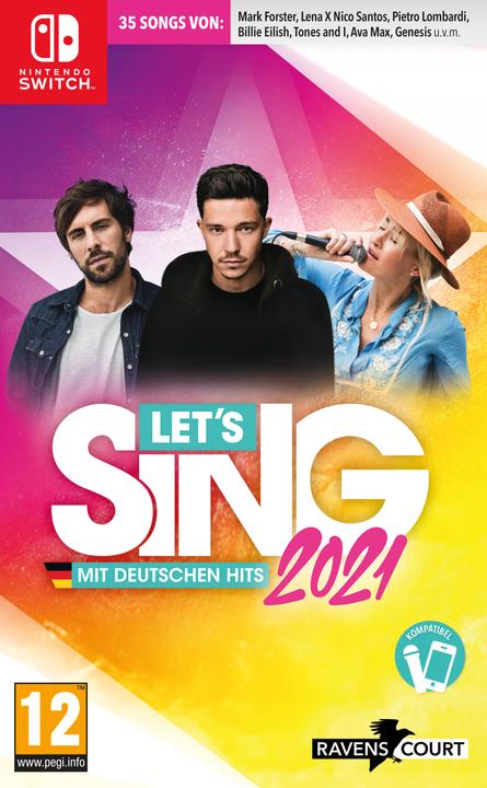 Produktbild Ravenscourt Let's Sing 2021 mit deutschen Hits (Switch, DE)