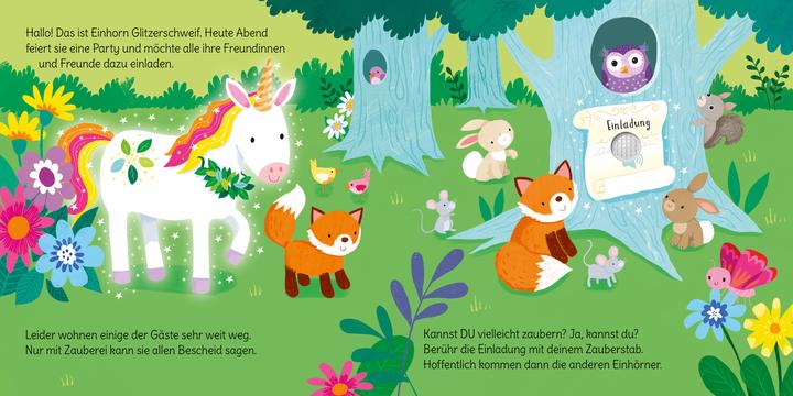 Actual product image My magic wand sound book: Magical unicorn party (German)