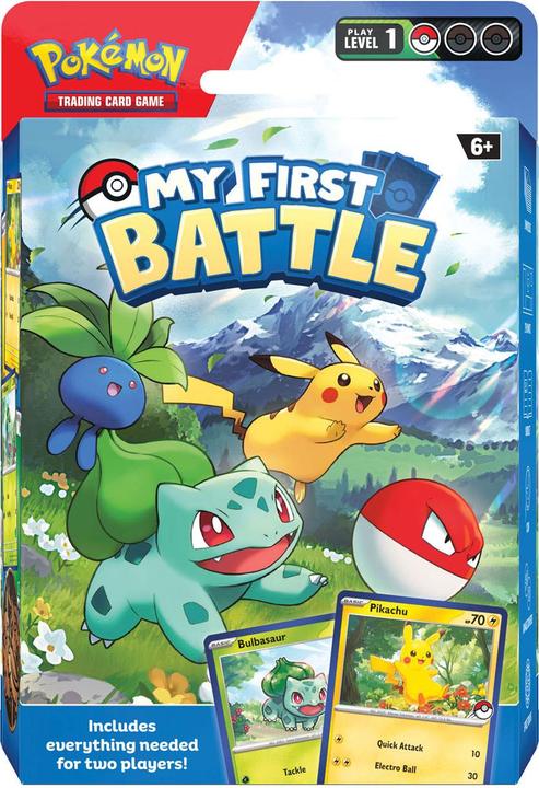 Image du produit Pokémon TCG: My First Battle - Charmander Squirtle (Anglais, Coffret & Collection)