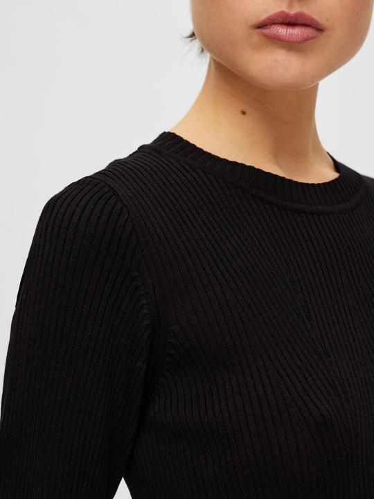 Actual product image Selected Femme Short sleeve knitted top (XL)