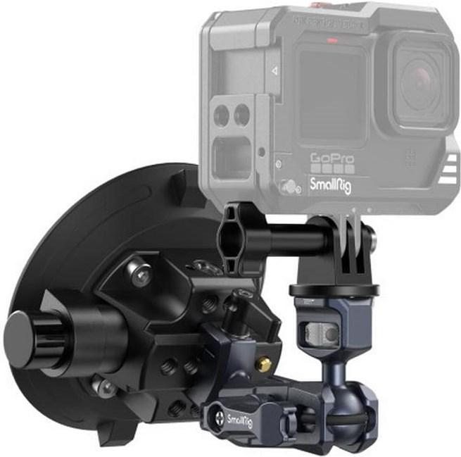 Immagine prodotto SmallRig 4236 Kit di montaggio per telecamera a ventosa da 4" per riprese su veicolo (Vari)