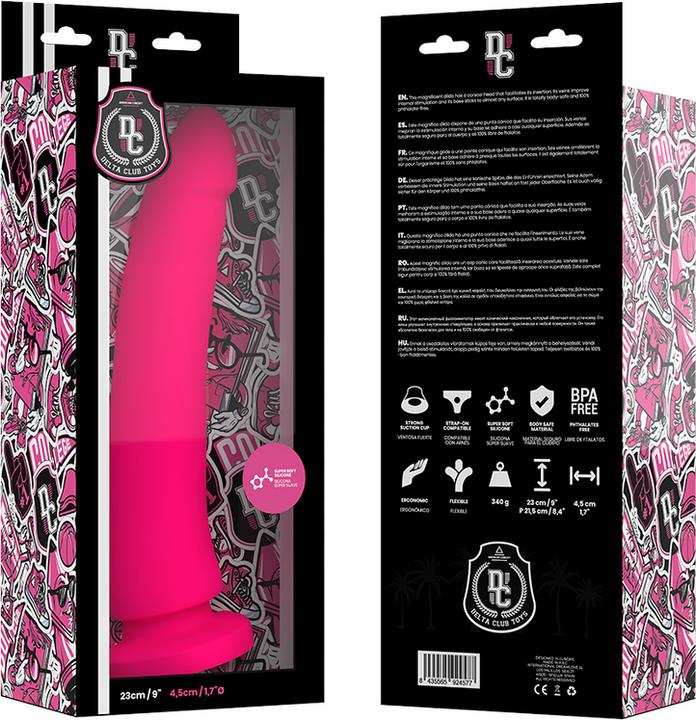Produktbild Delta Club Toys Dildo Rosa Silicona Medica 23 X 4.5 cm