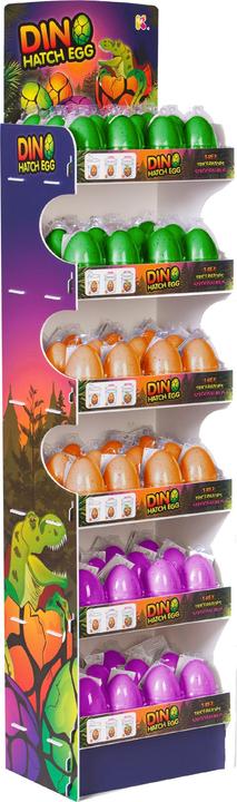 Actual product image Roost Large T-Rex Hatching Eggs NV273 orange