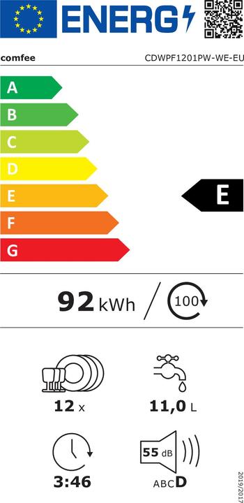 Label énergétique Comfee Com