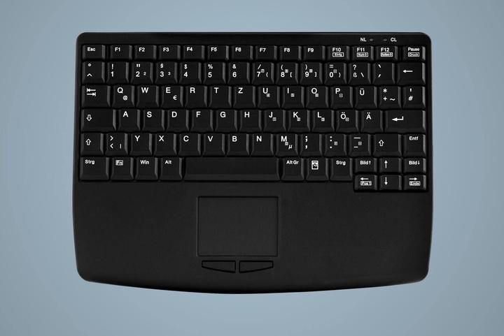 Image du produit Active Key Clavier Touchpad compact pour ordinateur portable USB noir (DE, Filaire)