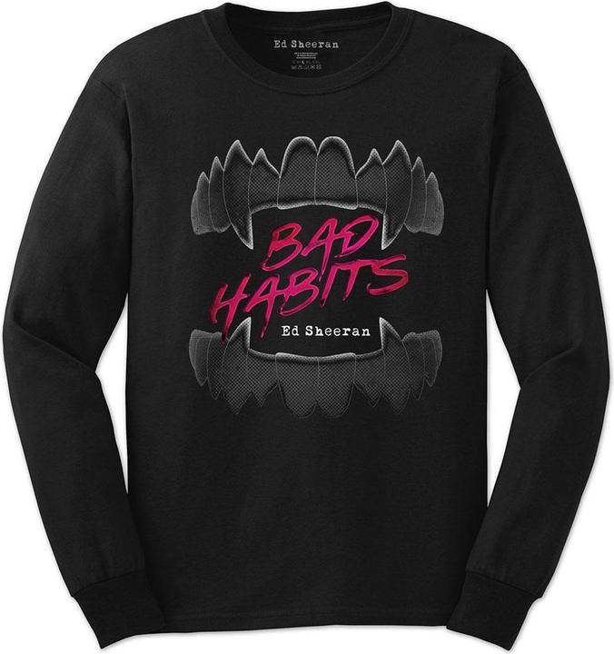 Ed Sheeran Adult Bad Habits TShirt
