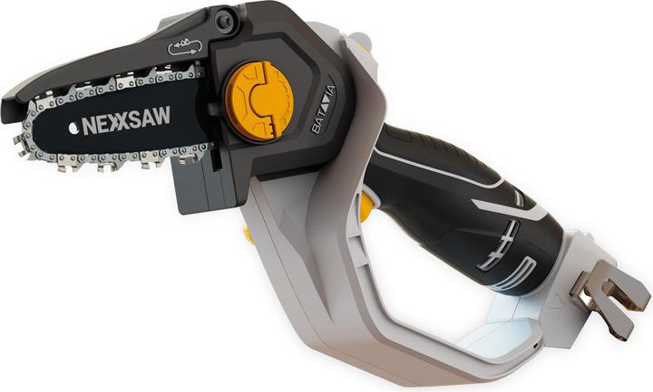 Batavia Nexxsaw (V3.1) 18V Akku-Einhand-Kettensäge 6" Mit rotierendem Sägekopf und Ölpumpe (ohne Akku und L (Akku Kettensäge)