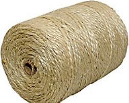 Produktbild Antalis Sisalgarn 2/625 LUX 2-trådet ca. 140m 500g krydsspole - (140 meter pr. rulle)