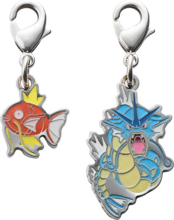 Pokémon Pokemon Center - Magikarp & Gyarados Schlüsselanhänger - 2 Stück