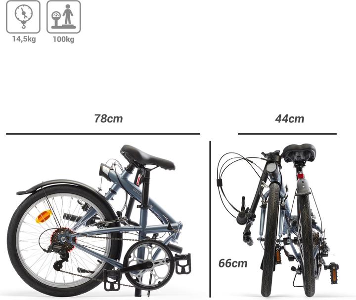 Actual product image Btwin FOLD 120