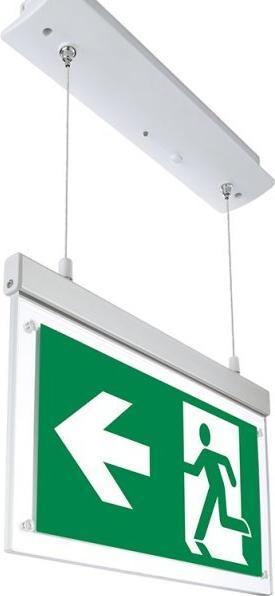 Actual product image Optonica OPT WW7206 - LED escape route light 2 W emergency exit installation
