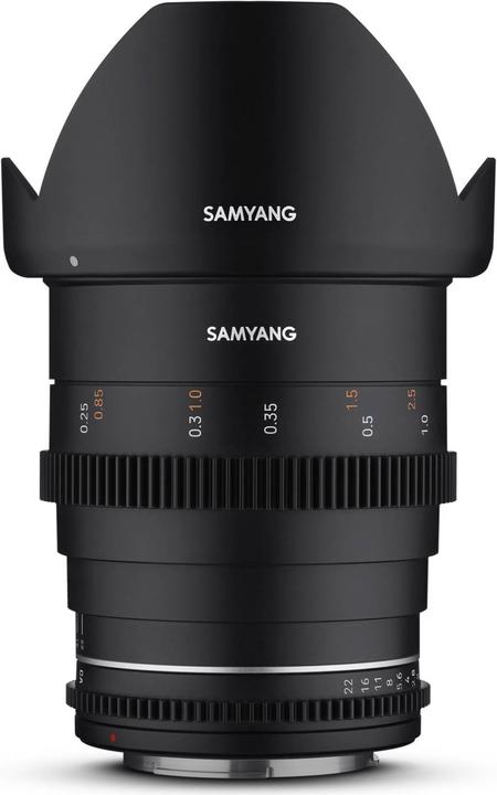 Image du produit Samyang MF 24mm T1,5 VDSLR MK2 Canon RF (Canon RF, Micro Four Thirds, APS-C / DX, Plein format)
