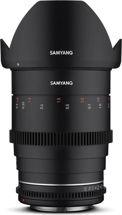 Produktbild Samyang MF 35mm T1,5 VDSLR MK2 Canon RF (Canon RF, Vollformat, APS-C / DX, Micro Four Thirds)