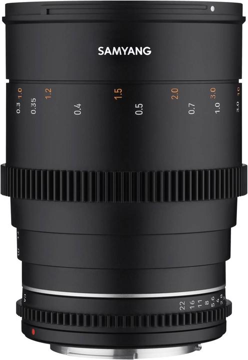 Samyang MF 85mm T1,5 VDSLR MK2 Canon RF (Canon RF, Vollformat, APS-C / DX, Micro Four Thirds)