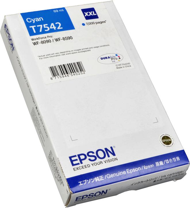 Actual product image Epson T7542 (C)