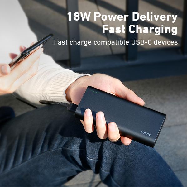 Immagine prodotto Aukey Powerbank PB-XD13 (20000 mAh, 18 W, 77 Wh)