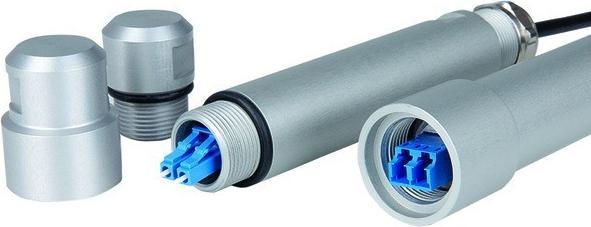 Actual product image Telegärtner Fibre optic connection module IP67 LC coupling multimode TOC FEM H02052A0253 (Network coupling)