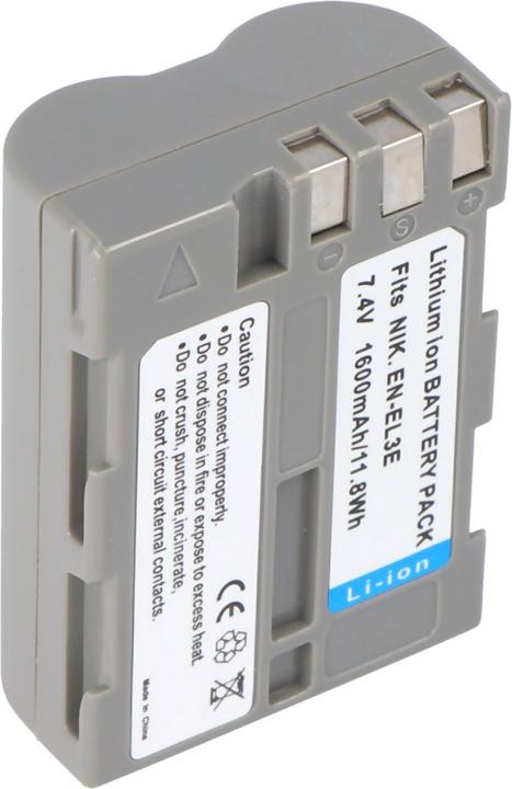 Image du produit AccuCell Batterie adaptée au Nikon D70 (Batterie)