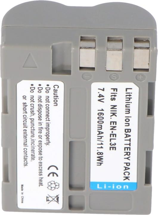 Image du produit AccuCell Batterie adaptée au Nikon D70 (Batterie)