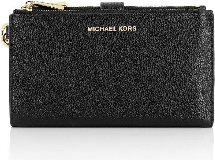 Michael Kors Lederbrieftasche Adèle Wristlet - Schwarz
