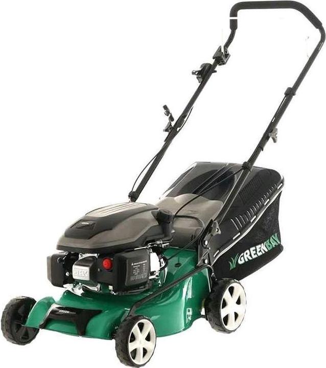 Actual product image GreenBay GBLM 42 P lawn mower with petrol engine (Petrol)