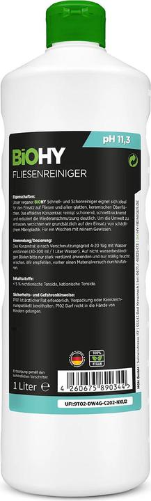 Produktbild Biohy Fliesenreiniger-Konzentrat