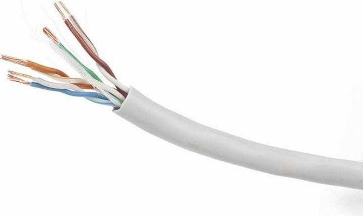 Actual product image Gembird CAT6 UTP 100m Network Cable Gray U/UTP (UTP) (U/UTP, CAT6, 100 m)