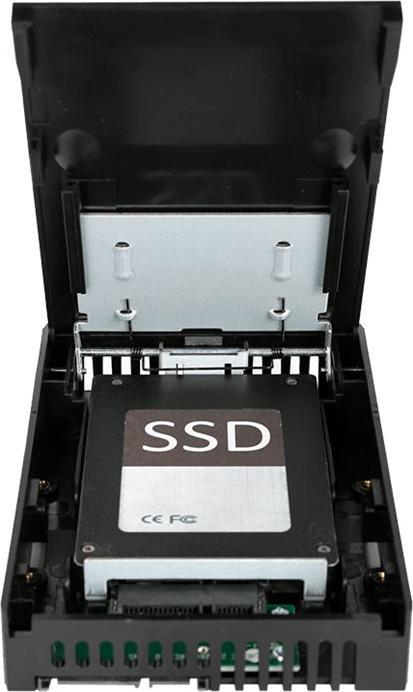 Actual product image Icy Dock 6.35cm 2.5inch HDD Converter SATA HDD Converter turns a 2.5Z 6.35cm into a 3.5Z 8.89cm hard...
