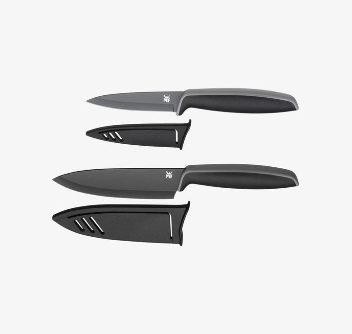 Produktbild WMF Messerset 2tlg Messer mit Schutzhülle Touch Spezialklingenstahl beschichtet (9 cm)