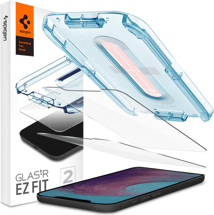 Spigen Glas tR EZ Fit(2Pack) (2 Piece, Apple iPhone 12 Pro Max)