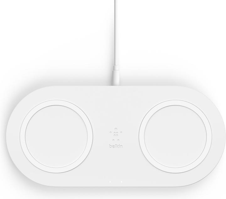 Actual product image Belkin Dual Wireless Charging Pad mit Netzteil (10 W)