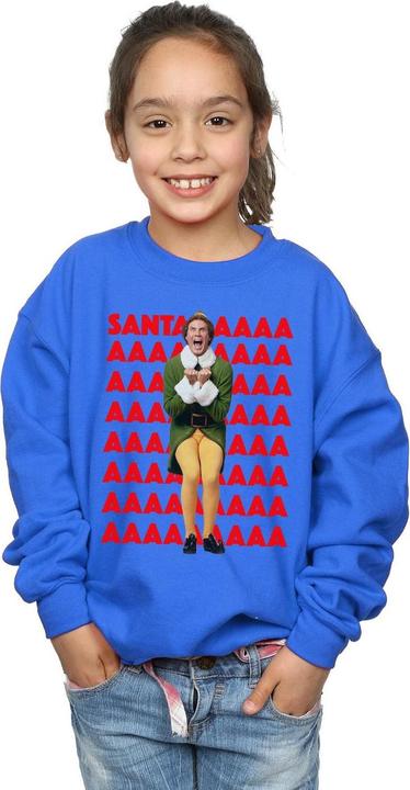 Produktbild Elf Buddy Santa Scream Sweatshirt Mädchen (152, 158)