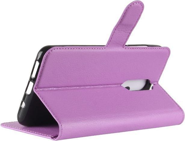 Image du produit MU Classic Couverture en cuir avec texture litchi (Wiko View XL)