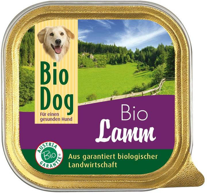 Immagine prodotto BioDog Cibo umido agnello, 9 x 300g (Adulto, 1 pz., 2980 g)