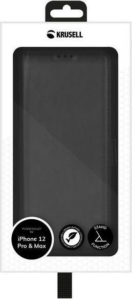 Produktbild Krusell PhoneWalet iPhone 12/12 Pro 6,1" czarny/black 62158