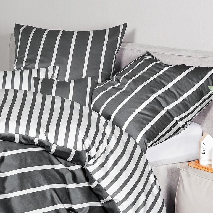 Immagine prodotto Janine Biancheria da letto in raso Mako, classico moderno (Copricuscino, 80 x 80 cm)