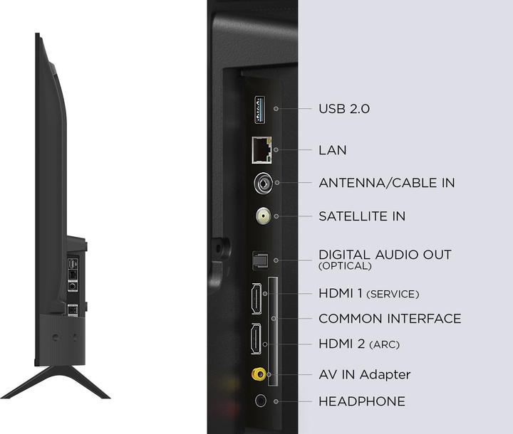 Produktbild TCL 32SF540 (32", LED, Full HD, 2023)