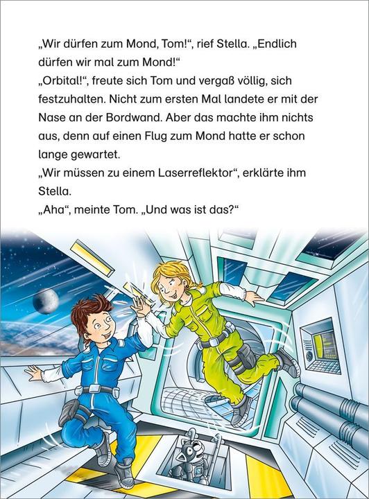 Produktbild Tessloff Der kleine Major Tom, Band 3: Die Mondmission (Deutsch, Stefan Lohr, Bernd Flessner, Peter Schilling, 2018)