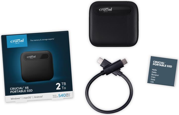 Image du produit Crucial X6 (1000 Go)