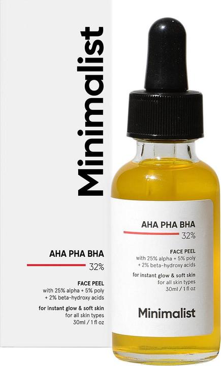Minimalist AHA PHA BHA 32% Face Peel (Peeling, 30 ml)