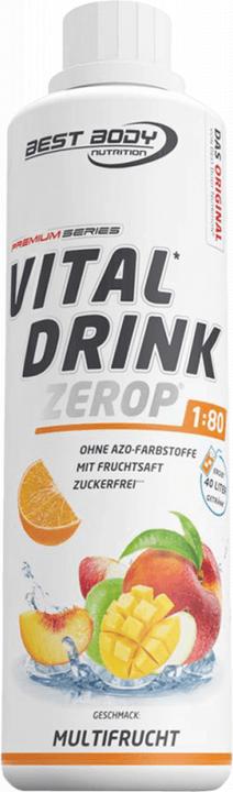 Actual product image Best Body Nutrition Low Carb Vital Drink (Multifruit, 1 x)